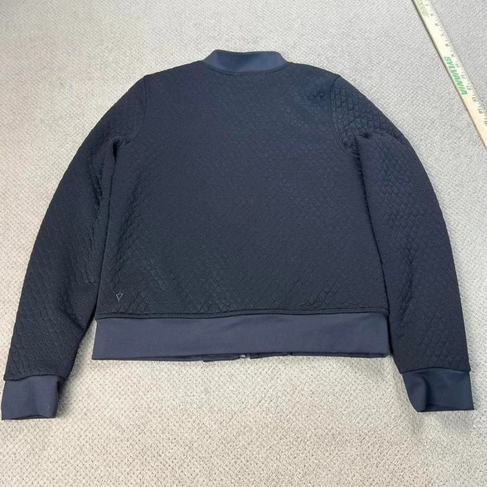 Ivivva/Lululemon Quilted‎ Logo Reversible Jacket,  sz 12 kids